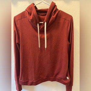 Vuori Halo Essential Hoodie red